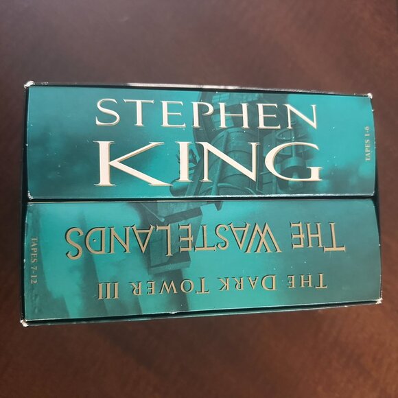 Stephen King The Dark Tower I–IV Audiobook Cassette Lot Frank Muller 1997 - Picture 7 of 12